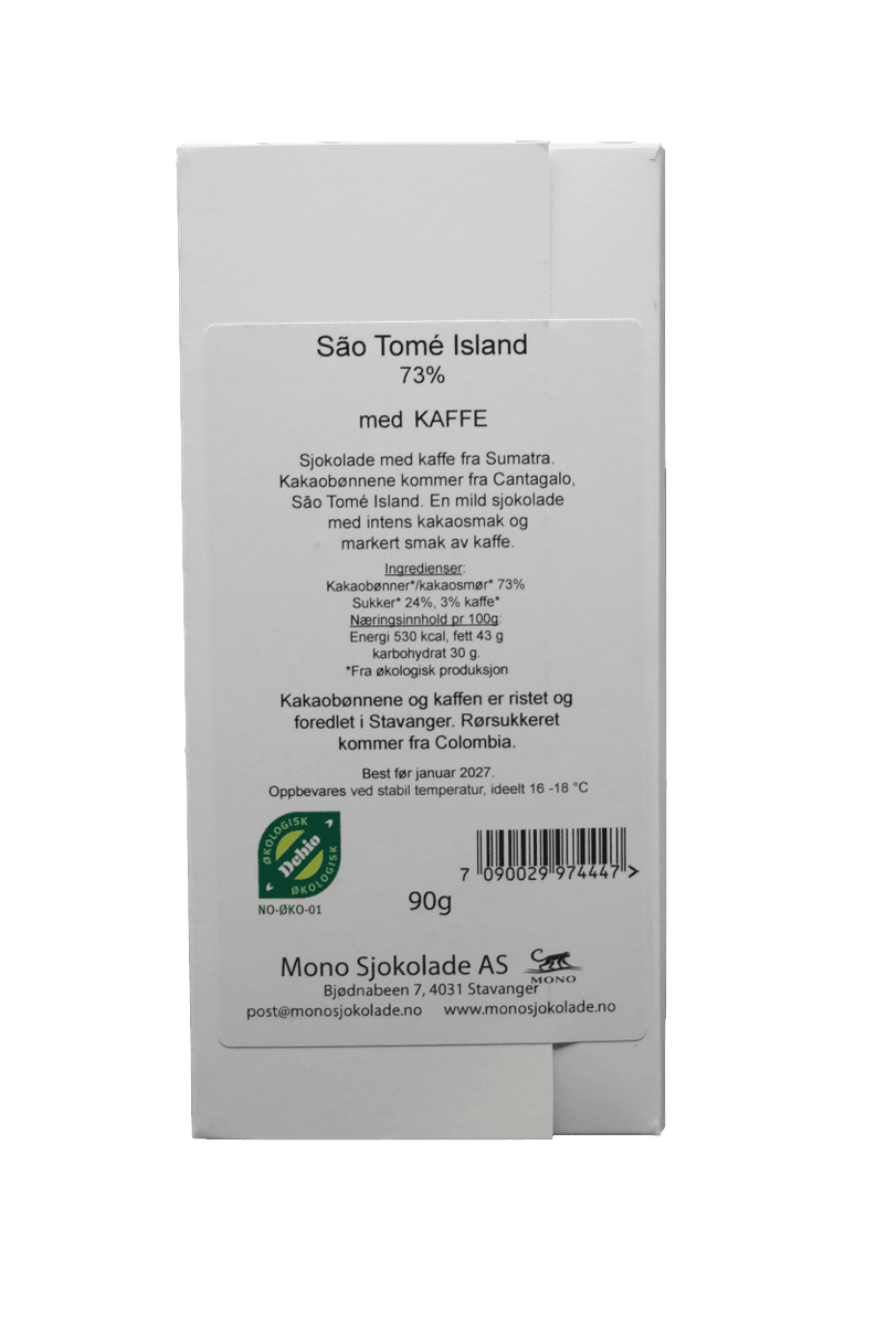 Mono SaoTome  73% - KAFFE