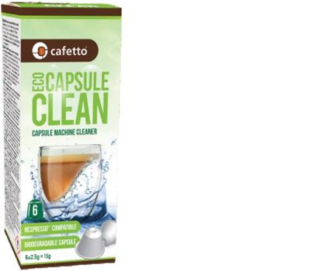 Hovedbilde Cafetto Eco Capsule Clean 6stk