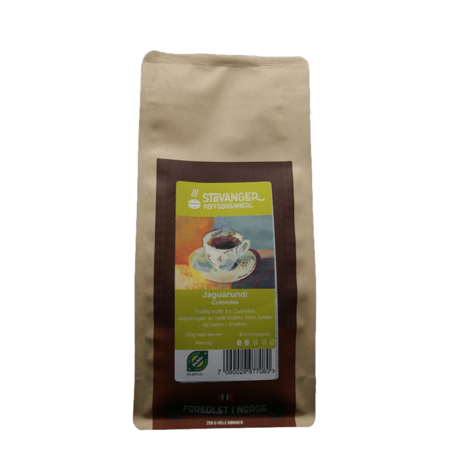 Hovedbilde Colombia Jaguarundi NATURAL 250g Økologisk Hele ...