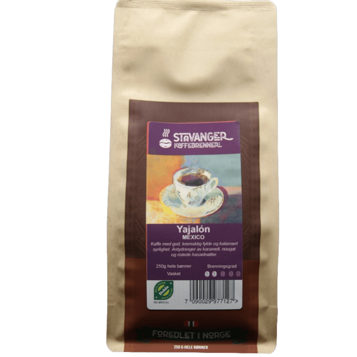 Mexico Yajalón 250g Økologisk Hele bønner