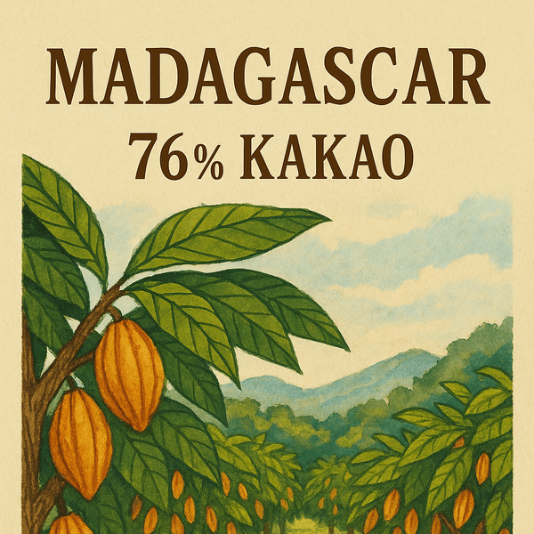 Hovedbilde Mono Chili Sjokoladeplate, Madagascar 76%,  90g 