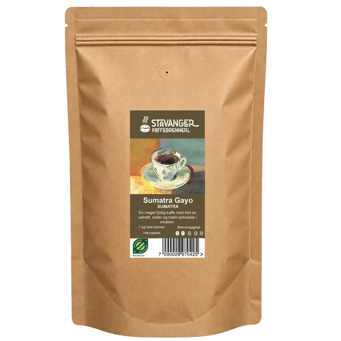 Hovedbilde Sumatra Gayo, 1kg økologisk 